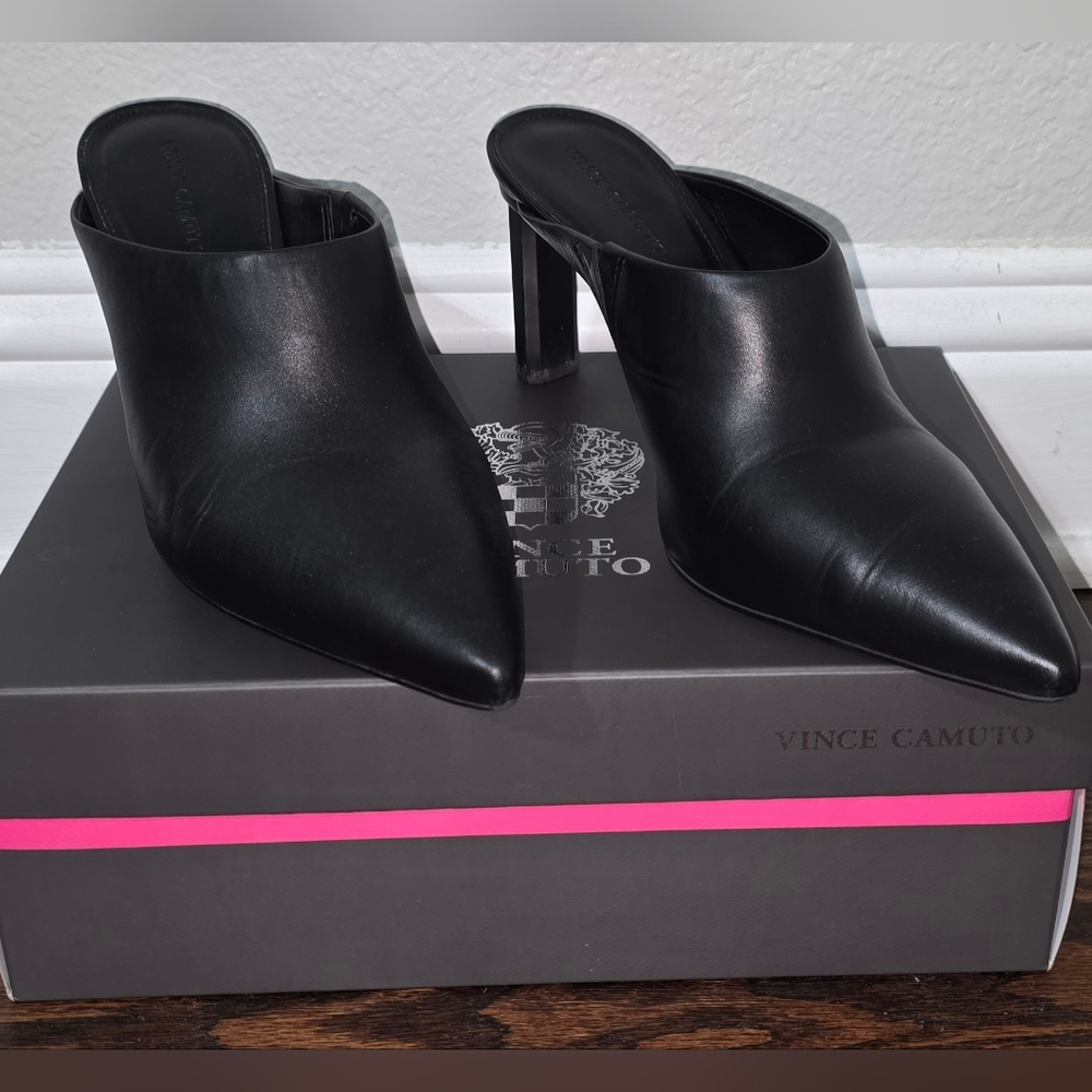 Vince Camuto Black Women's Mules